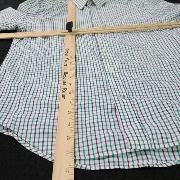 Gap Womens Button Up Shirt Multicolor SIze Small Cotton Non Iron Long Sleeve - Picture 4 of 12